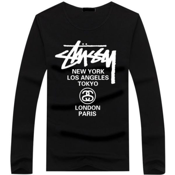 Men’s Long Sleeve Cotton T-Shirt (2)