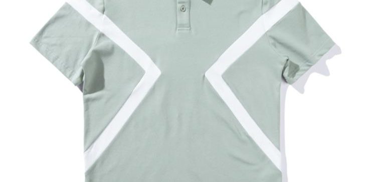 Fashion stitching Polo shirt (4)