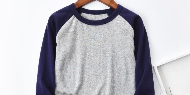 New kids round neck long sleeve t shirt (1)